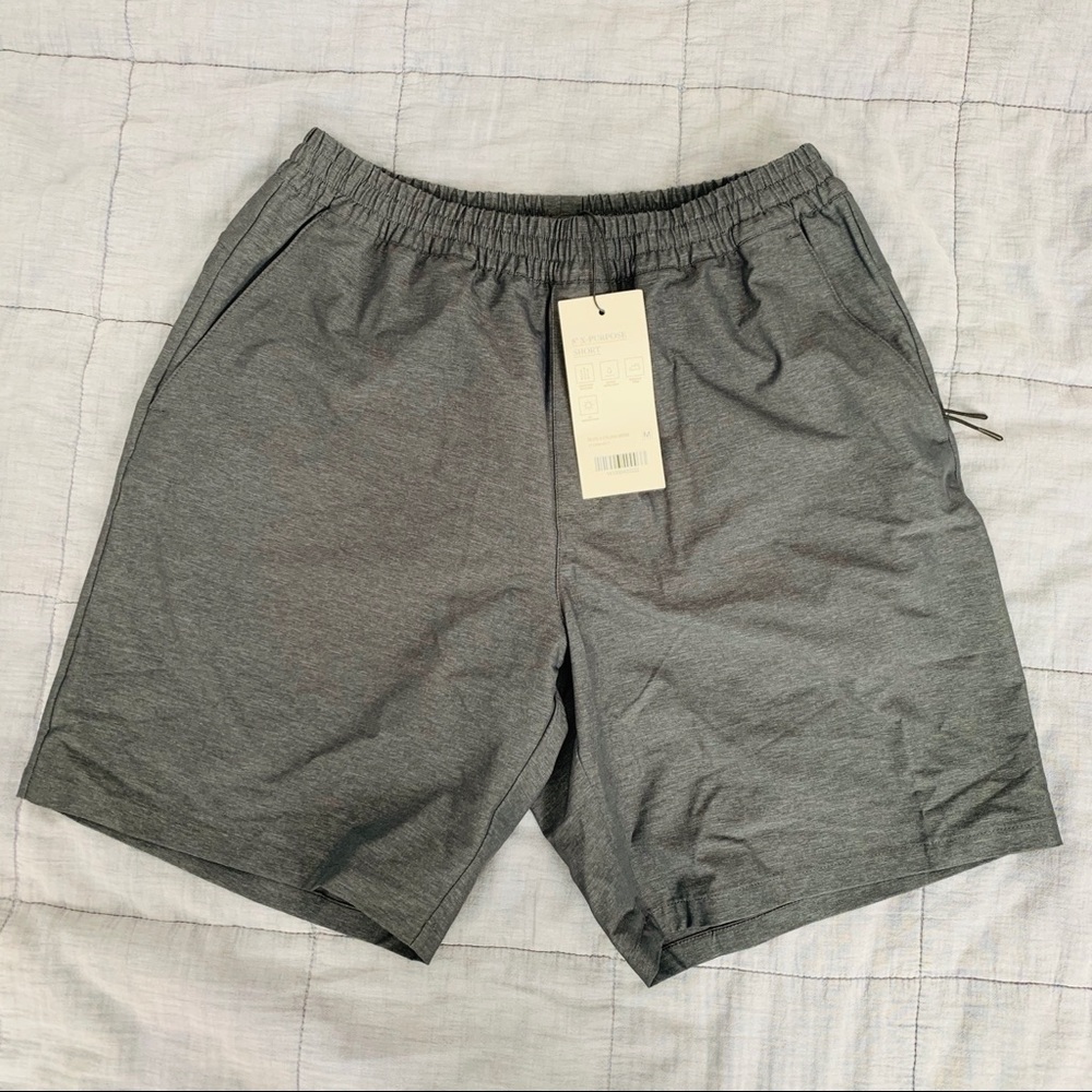 Hill City X-Purpose 8” grey short